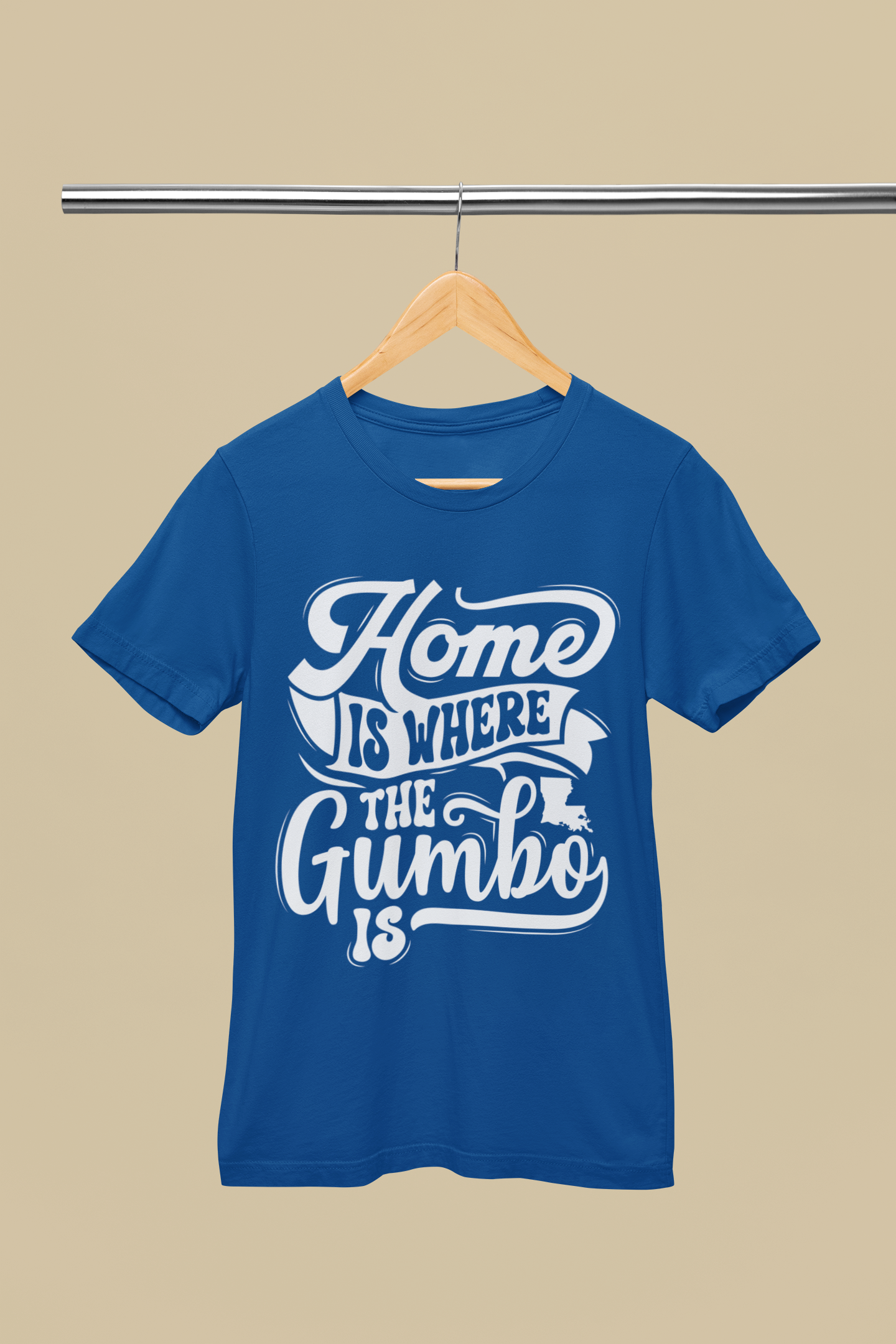 Home Is Where the Gumbo Is T-Shirt