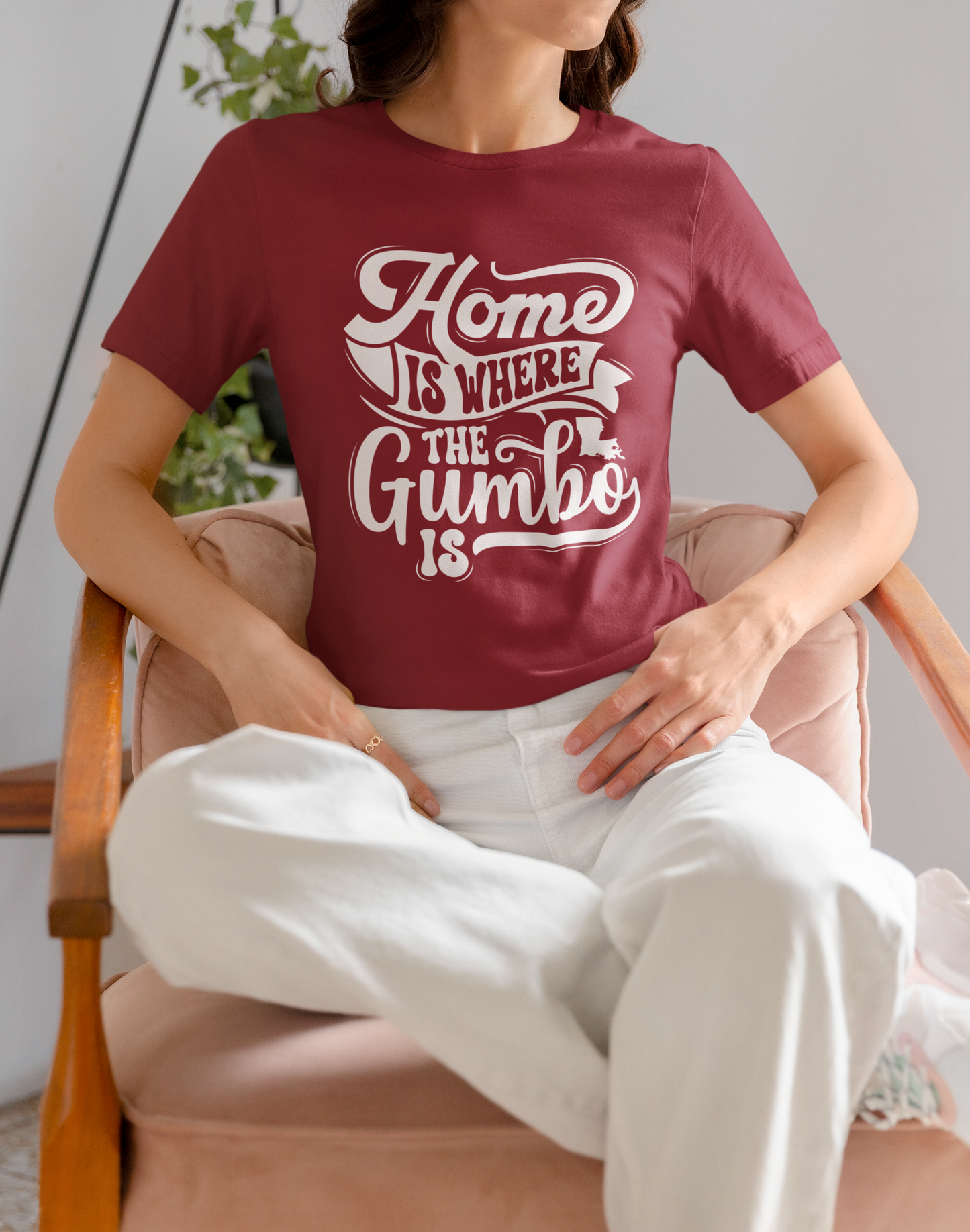 Home Is Where the Gumbo Is T-Shirt