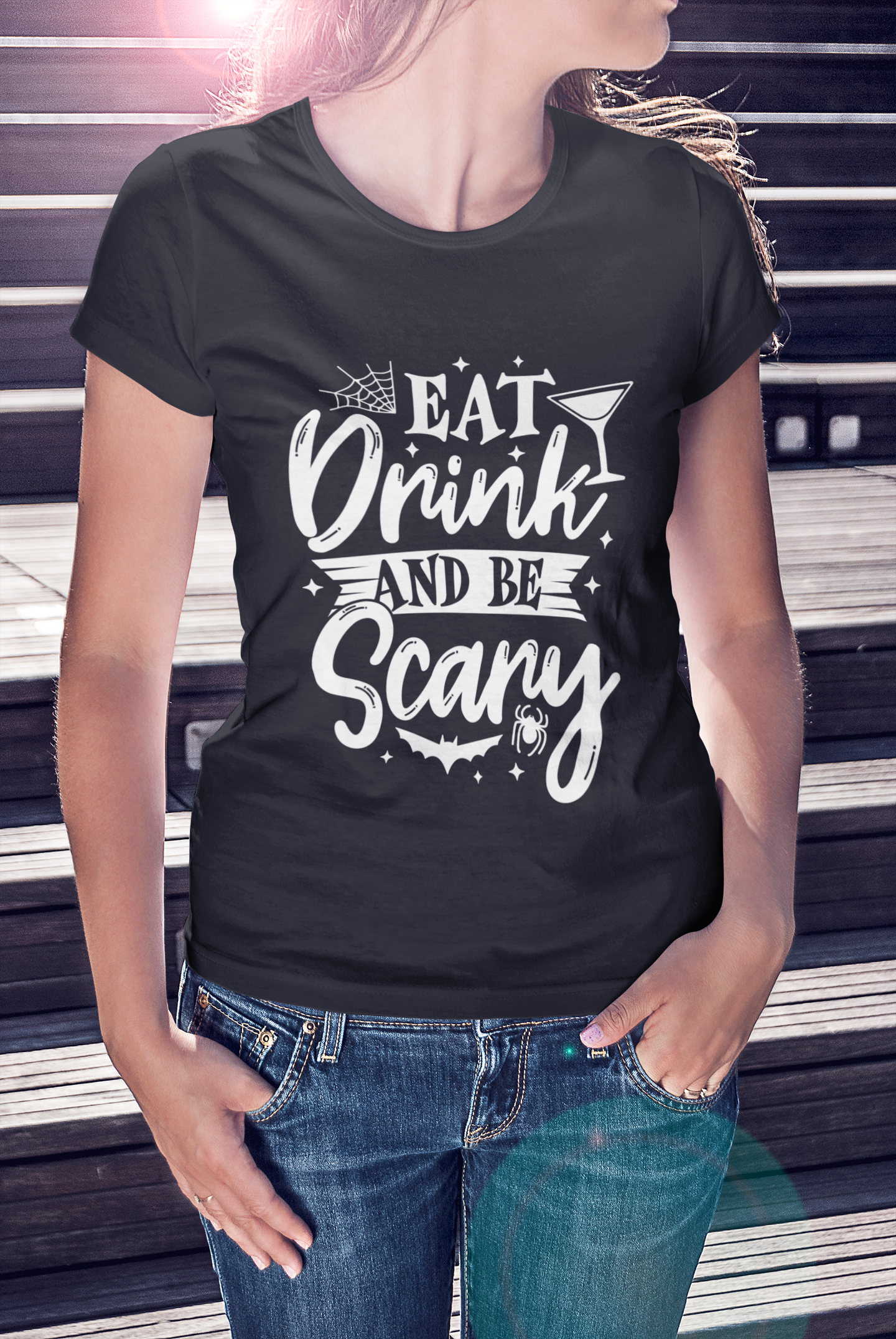 Eat, Drink, and Be Scary T-Shirt