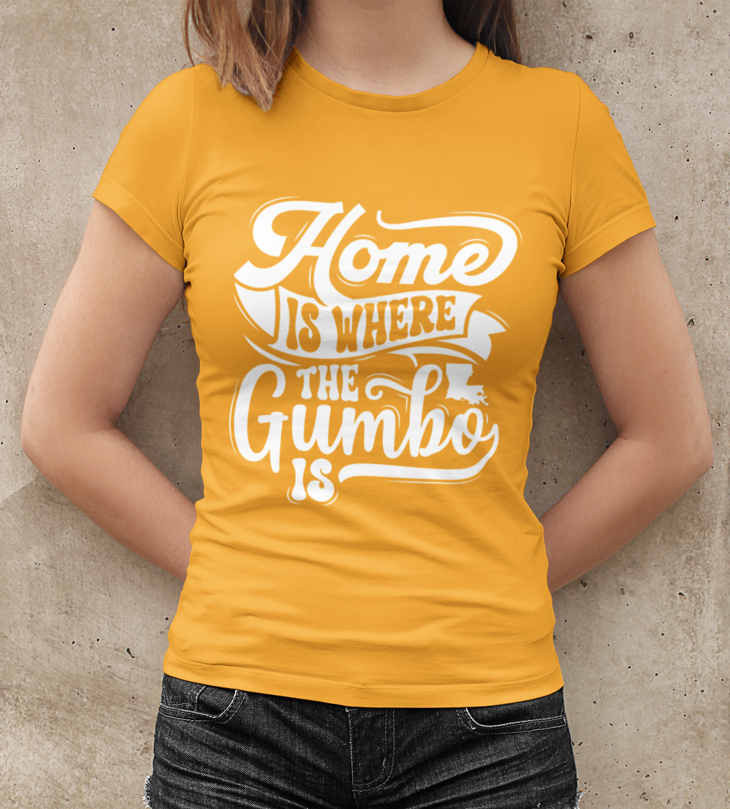 Home Is Where the Gumbo Is T-Shirt